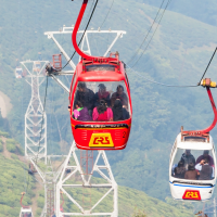 Surkanda Devi Temple in Uttarakhand have a ropeway installed