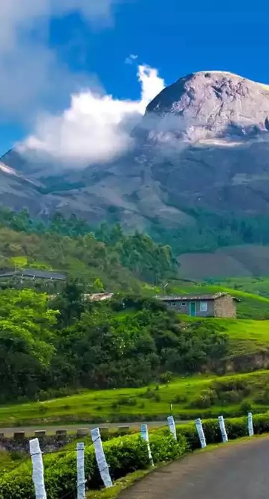 Majestic mountain view in Haflong