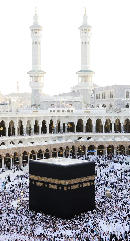 Makkah, home to the sacred Kaaba