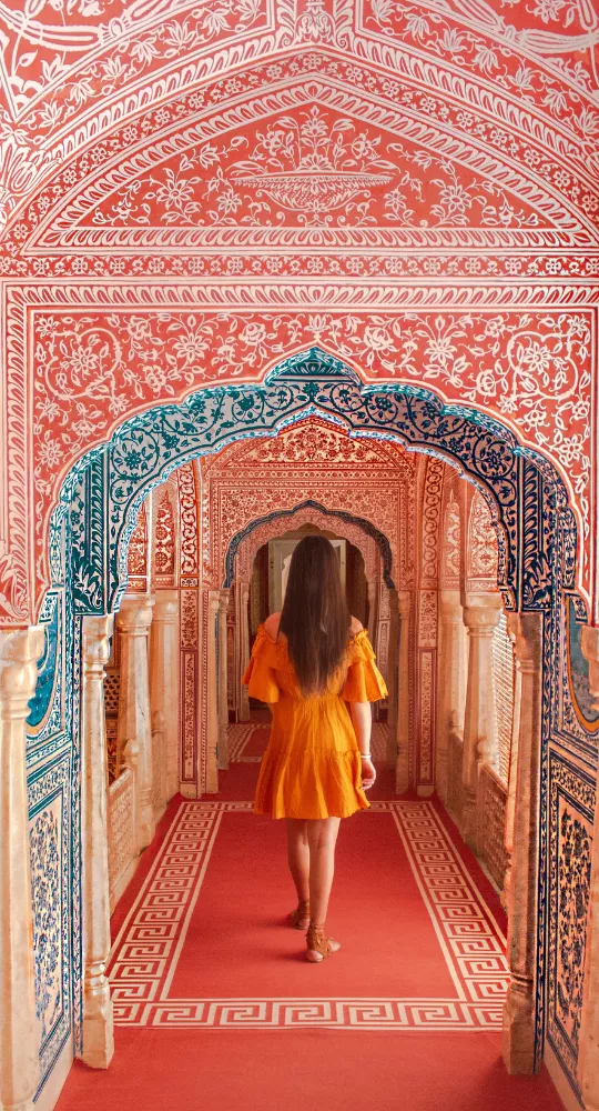 Iconic Hawa Mahal Facade in Jaipur