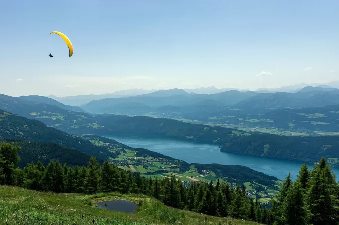 Paragliding And Trekking
