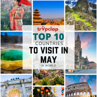 Top 10 countries you can choose freely to make a plan to visit in May 2023