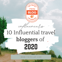 Influential travel bloggers