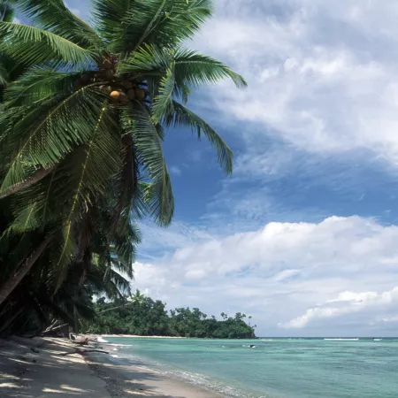 The first sunrise of the millennium occurred on Katchal Island