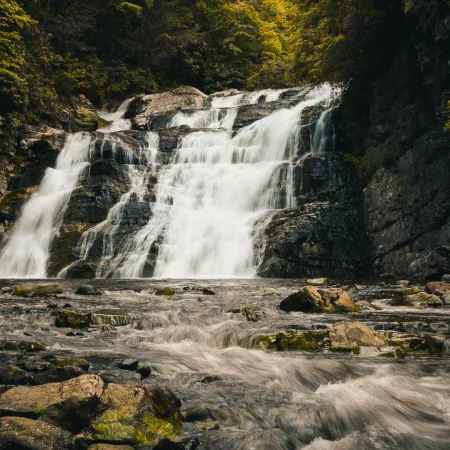 White Surf Falls and Whisper Waves, two island waterfalls on Little Andaman, are straight out of a fairy tale