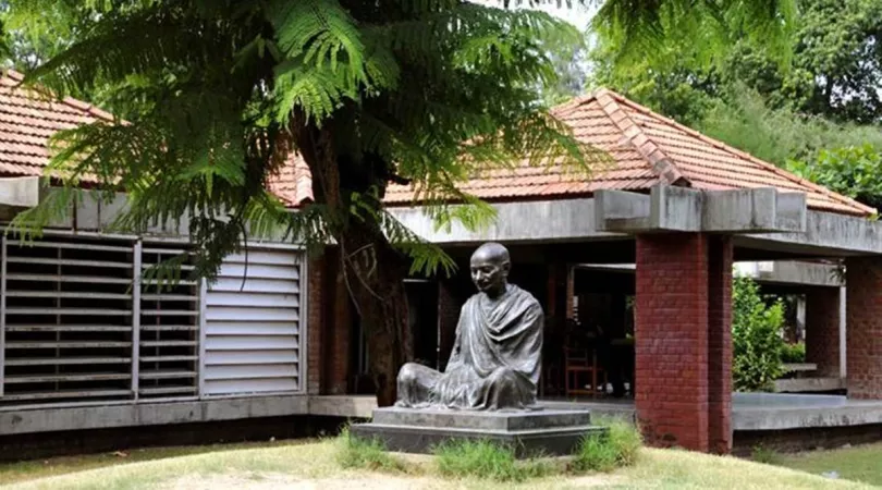 Relax at the Sabarmati Ashram