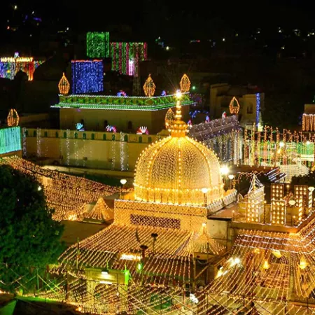 Seek blessings at Ajmer Sharif Dargah