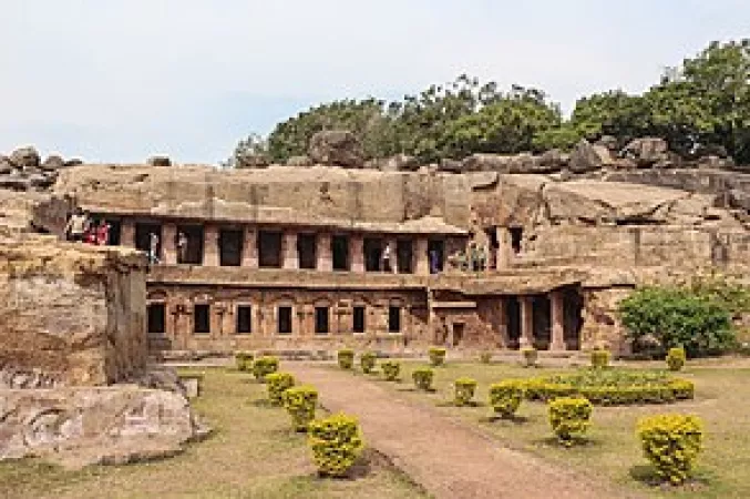 Explore the Udayagiri and Khandagiri Caves