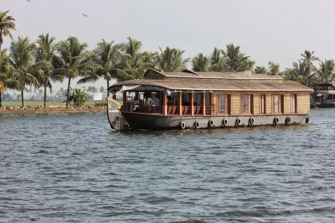 7. The backwaters of Kerala