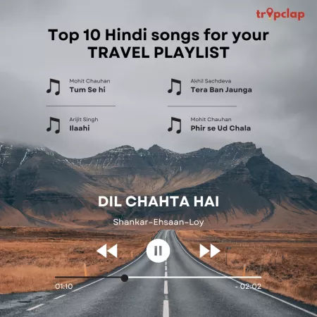 Top 10 Hindi songs to add in your travel playlist