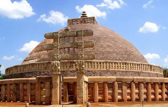 Visit the Amaravati Stupa, a UNESCO World Heritage Site