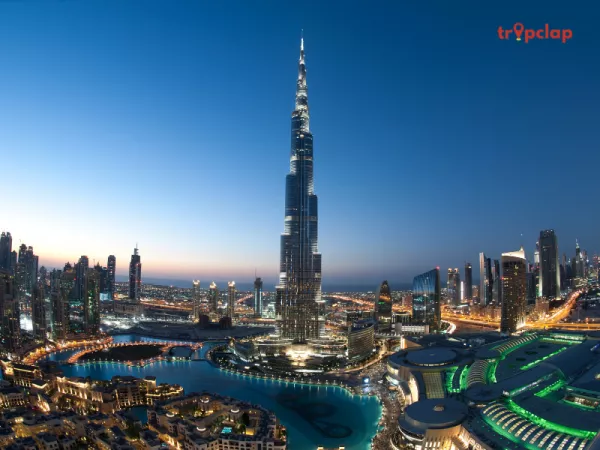 1. Burj Khalifa - Dubai, United Arab Emirates
