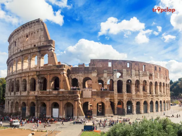 6. The Roman Colosseum in Italy