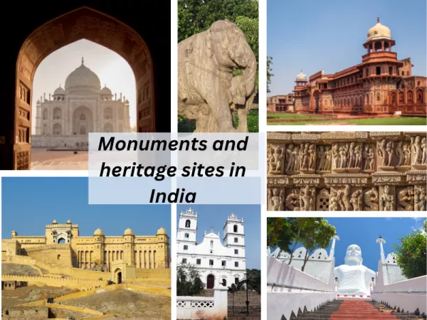 Must visit top 21 heritage and monuments sites in India