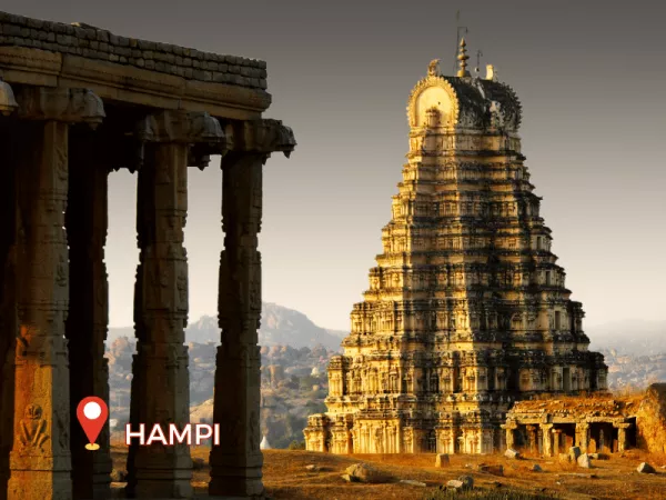 2.1 Hampi, Karnataka: