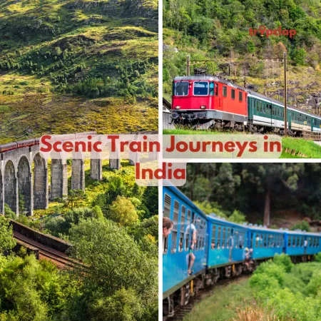 Top 11 Scenic Train Journeys in India: A Kaleidoscope of Natural Beauty