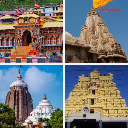 Ultimate guide to the Big Char Dham of India - Puri, Rameswaram, Dwarka, Badrinath
