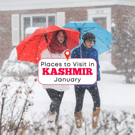 Places to Visit in Kashmir in January for a Winter Paradise
