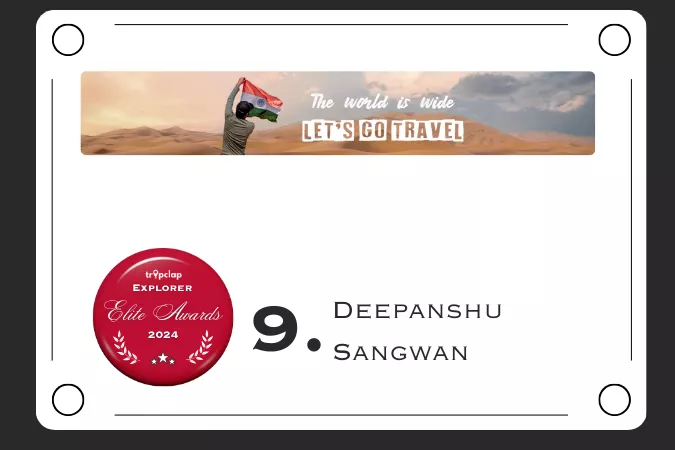 9. Deepanshu Sangwan