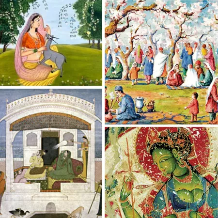 Famous Paintings of Jammu & Kashmir - Types, Features, Significance