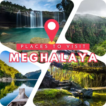 Places to Visit in Meghalaya from Guwahati