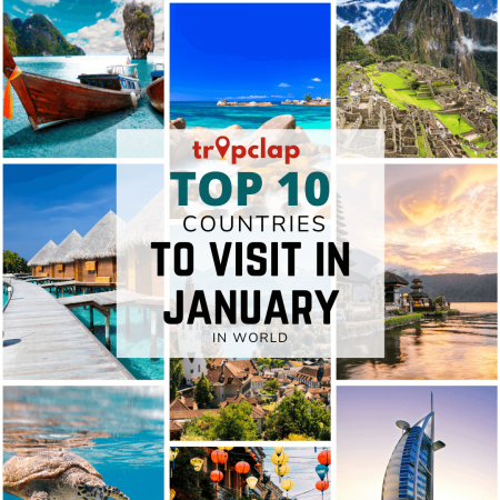 best countries to visit during january
