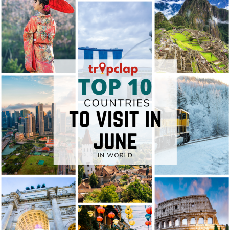 Top 10 countries you can make a plan to visit in June 2024