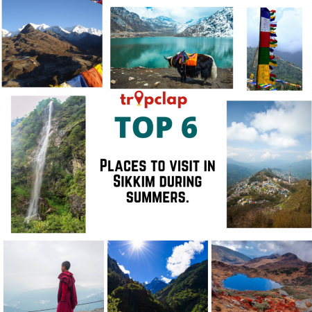 Top 6 places to visit in Sikkim during summers. 