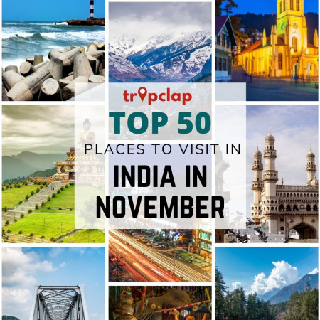 Top 50 Places to visit in India in November